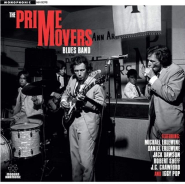 La band Blues dei Prime Movers L'LP - La band Blues dei Prime Movers