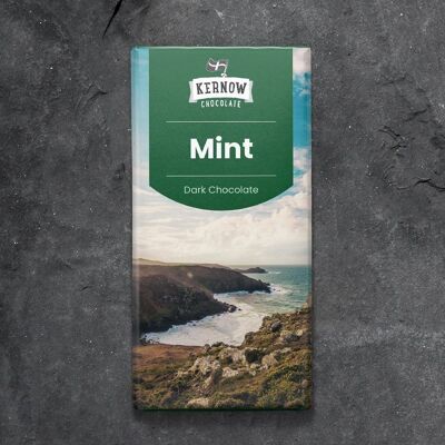 Chocolate negro con menta 100 g - Gama fotográfica