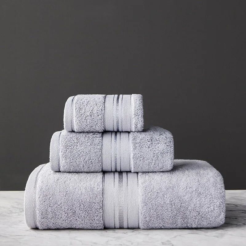 Set asciugamani da bagno - cotone egiziano