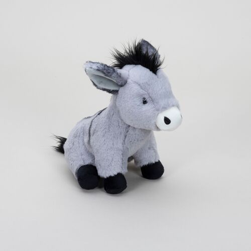 Mini Plush Soft Toy Donkey - 11cm