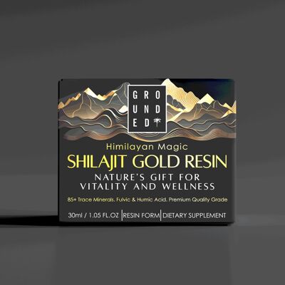 Shilajit mágico del Himalaya: lo mejor de la naturaleza para la vitalidad y el bienestar