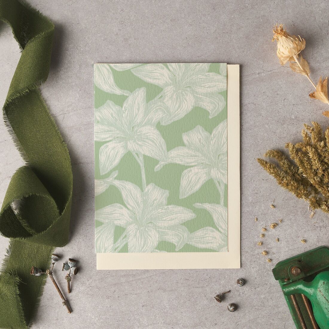 Buy wholesale ZEPHYR LILY Japanese Greeting Card