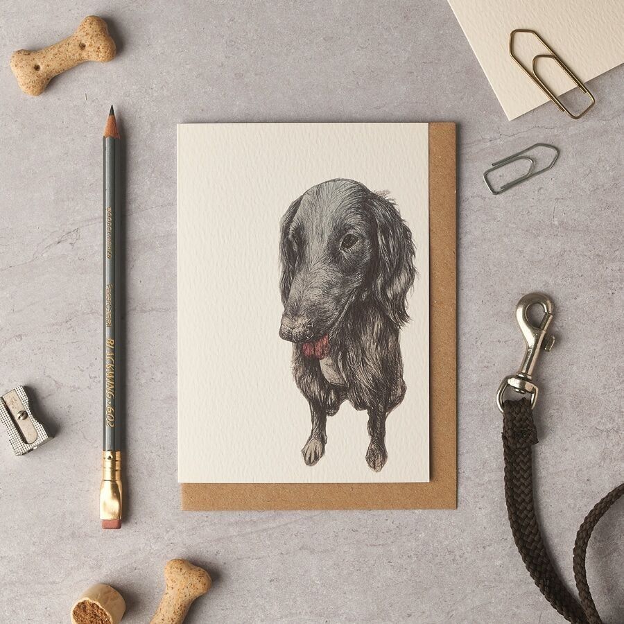 Barney Flattie Blankokarte