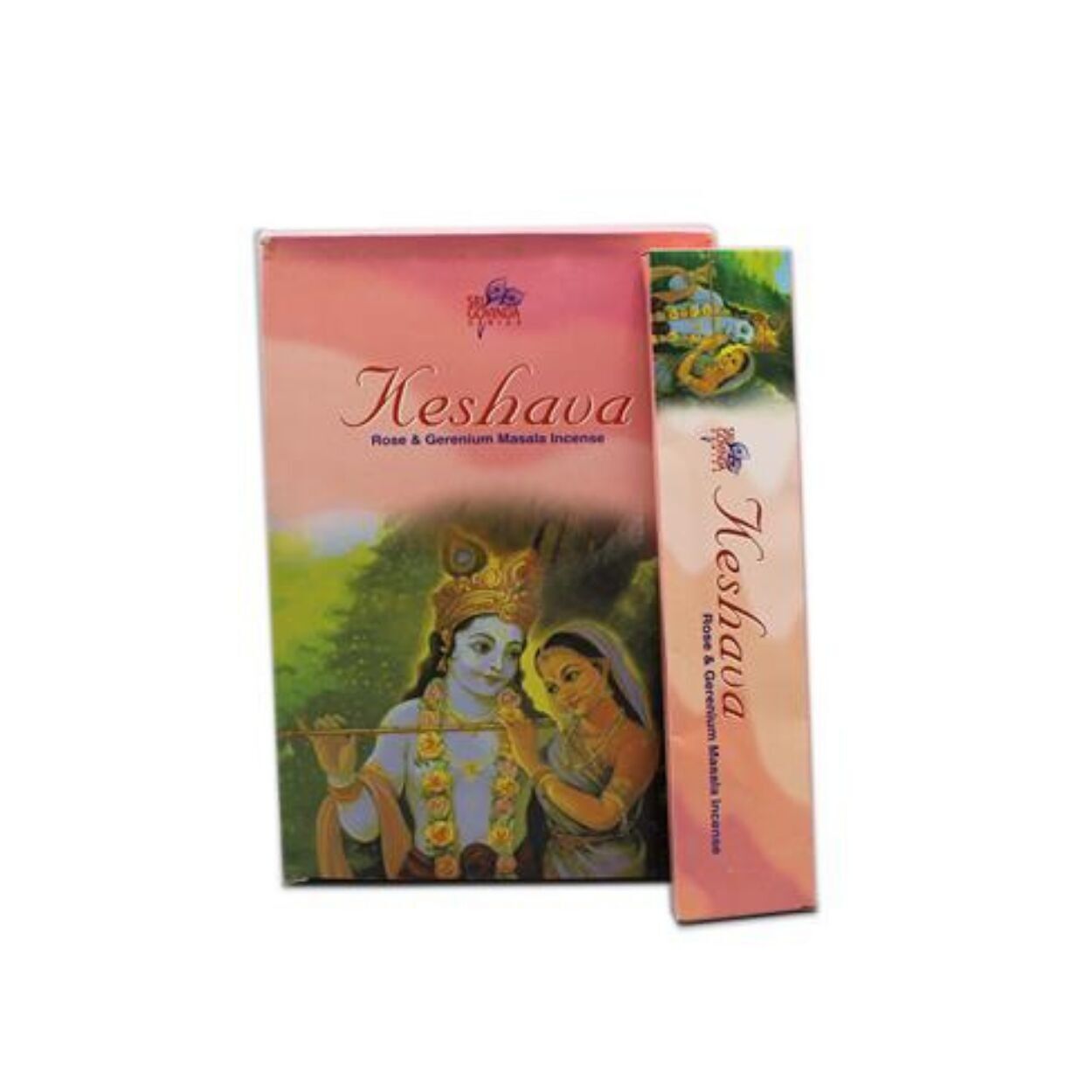 Incenso Sri Keshava Rose & Gerenium Masala