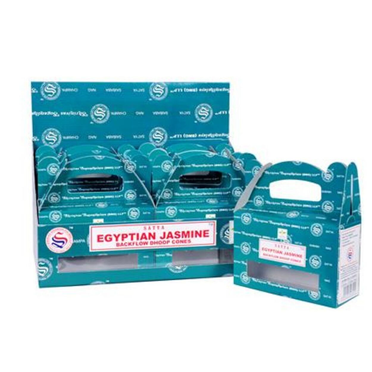 Satya Ägyptischer Jasmin Backflow Dhoop Kegel