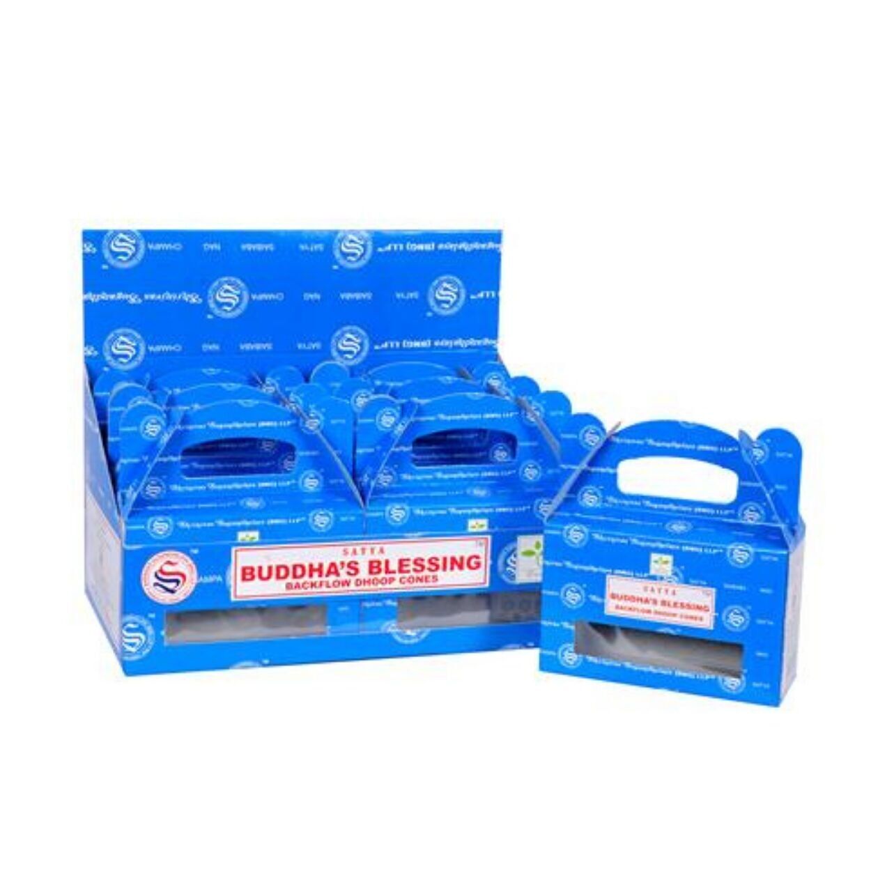 Coni di Dhoop di riflusso delle benedizioni del Buddha Satya