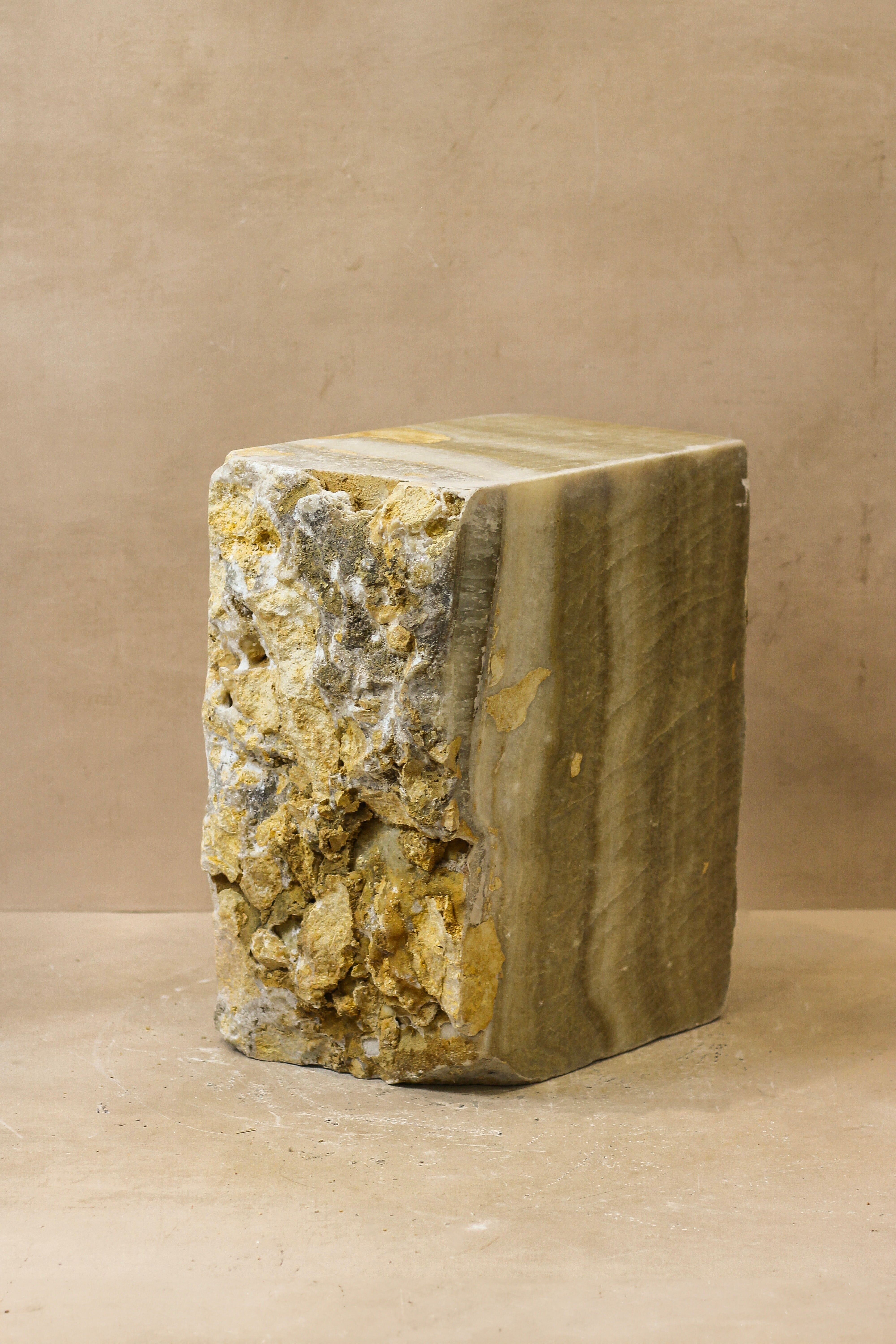 Onyx Beistelltisch-Sockel - Massiv - Nr. 2