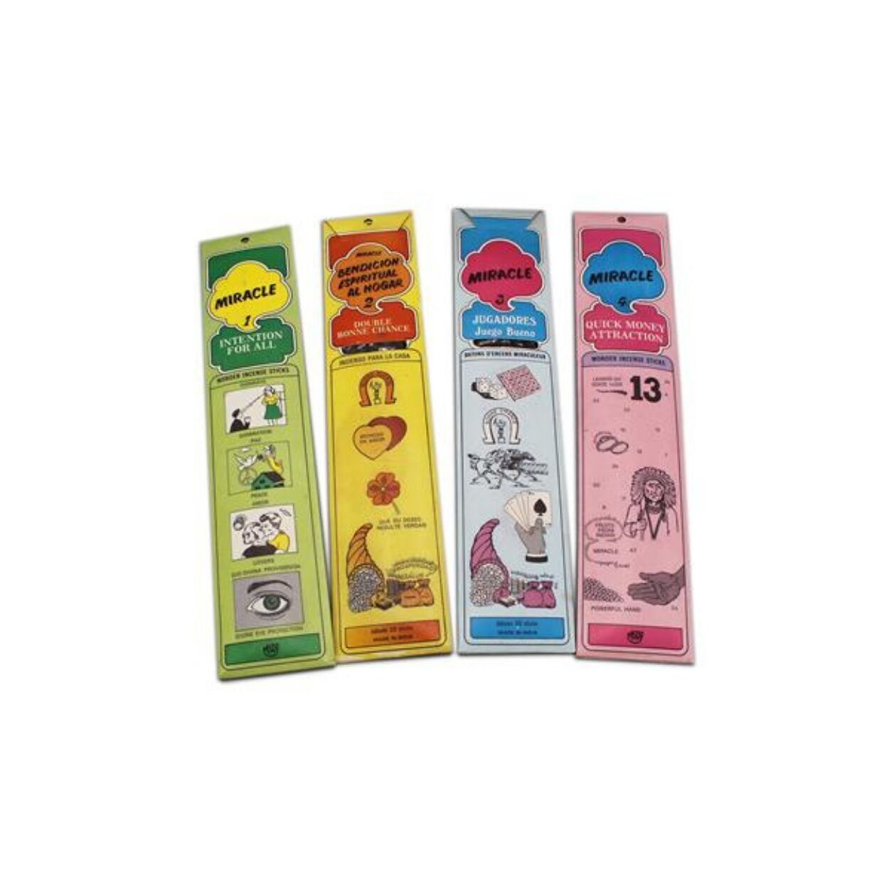 Incenso Mysore Sugandhi 4 Miracles