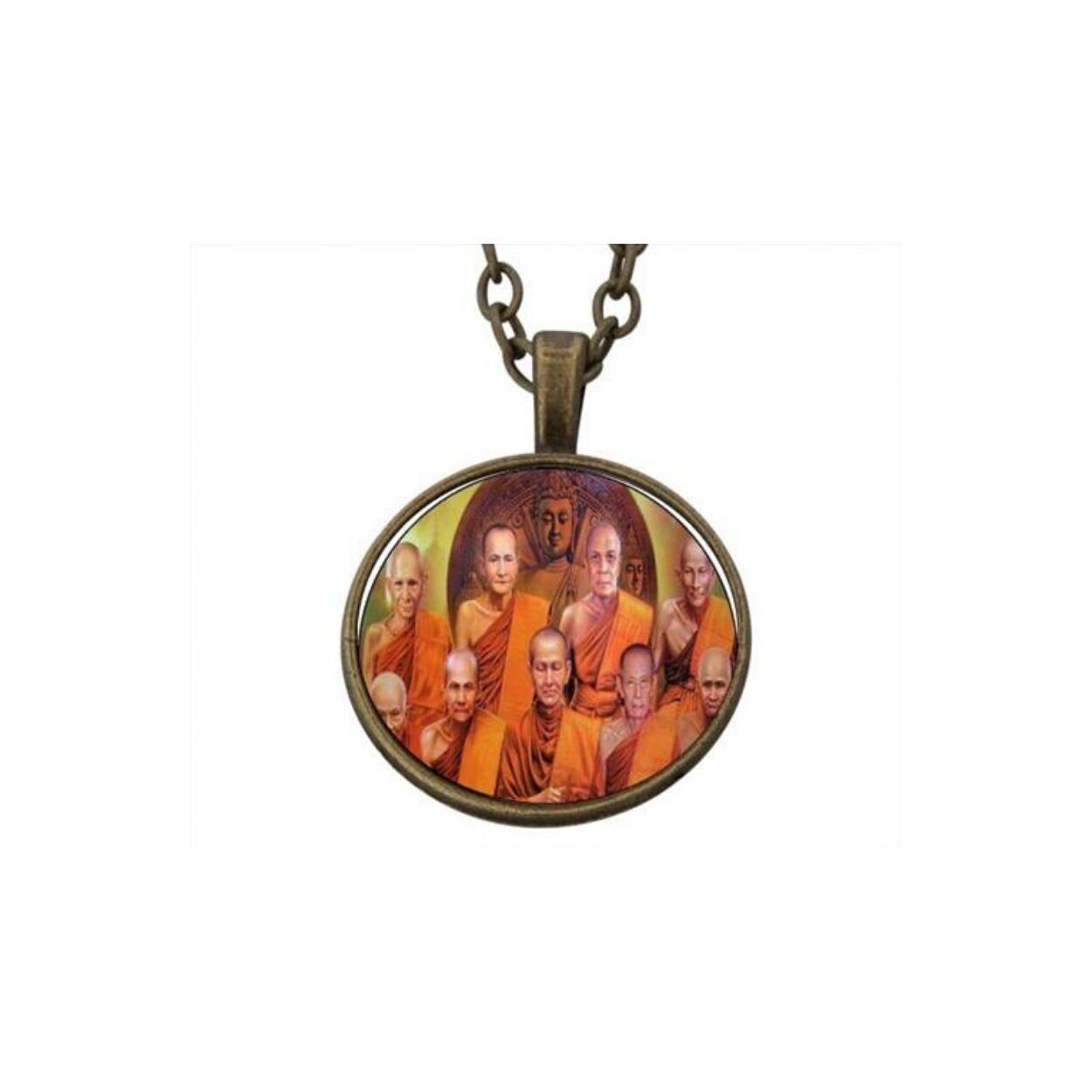 Ciondolo Portafortuna Monaci thailandesi 22 mm