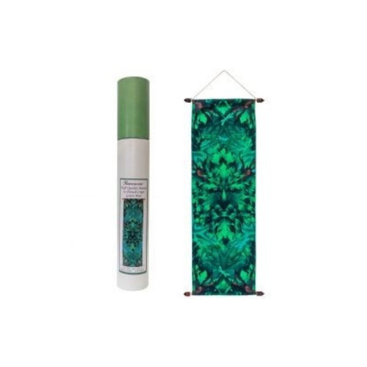 Banner in crepe francese di alta qualità Green Man 36 x 90 cm