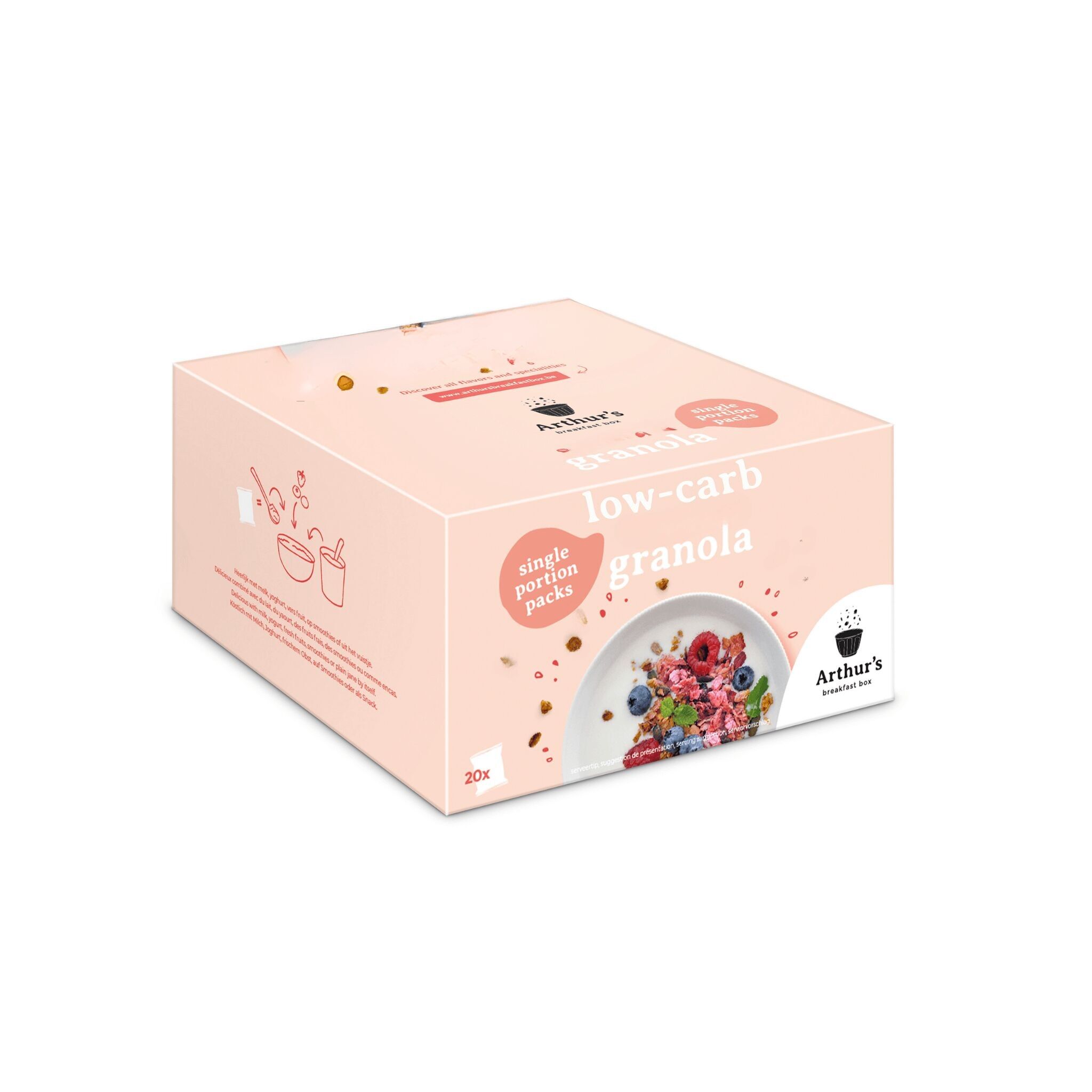 Granola aux baies à faible teneur en glucides