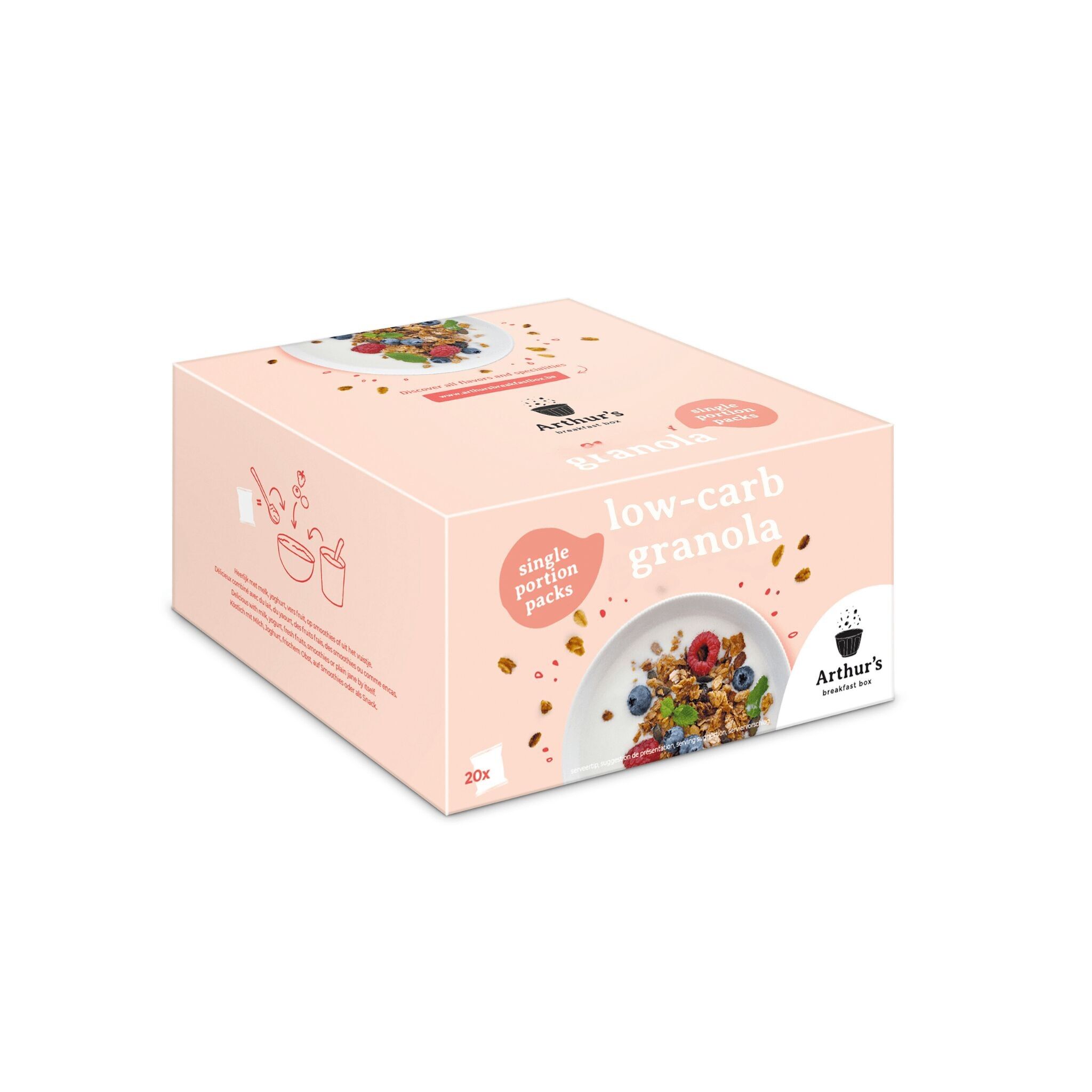 Low Carb Granola Erdnussliebe