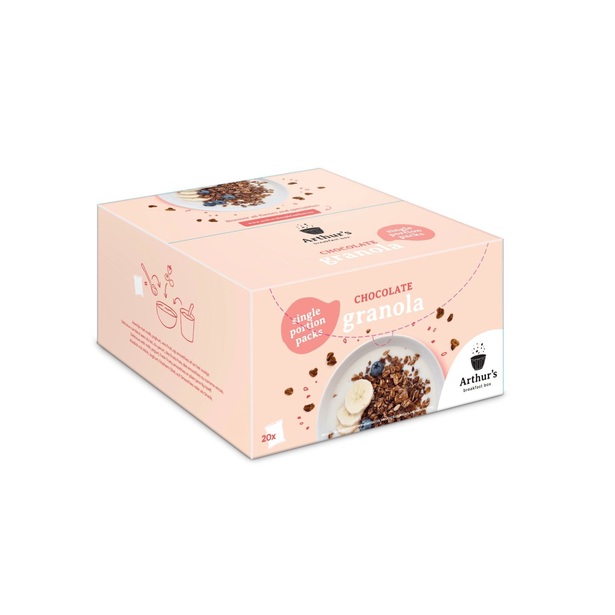 Granola al cioccolato belga