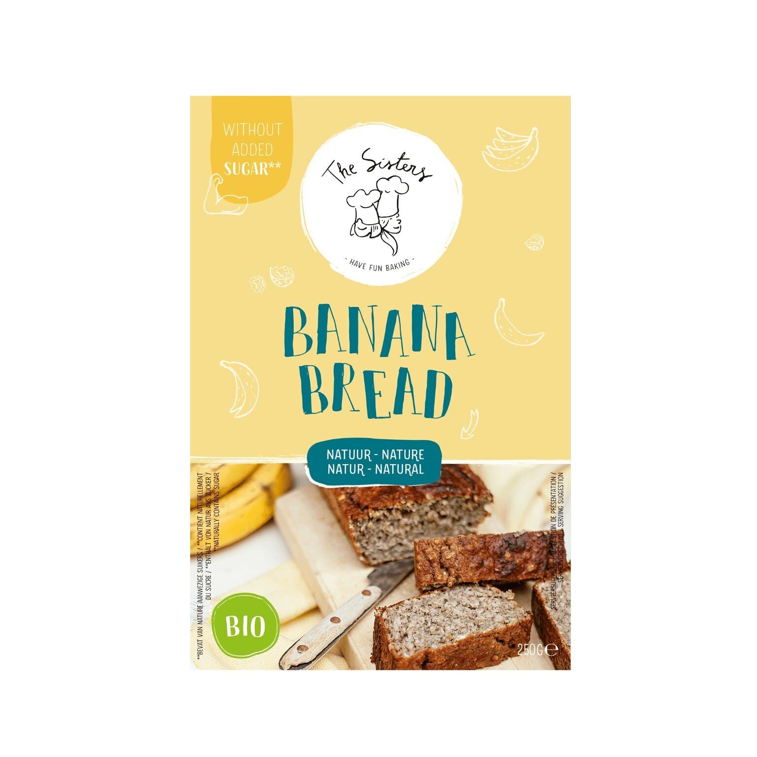 Miscela per pane alla banana non zuccherata