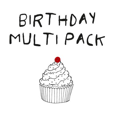PACK MULTI ANNIVERSAIRE DE 6