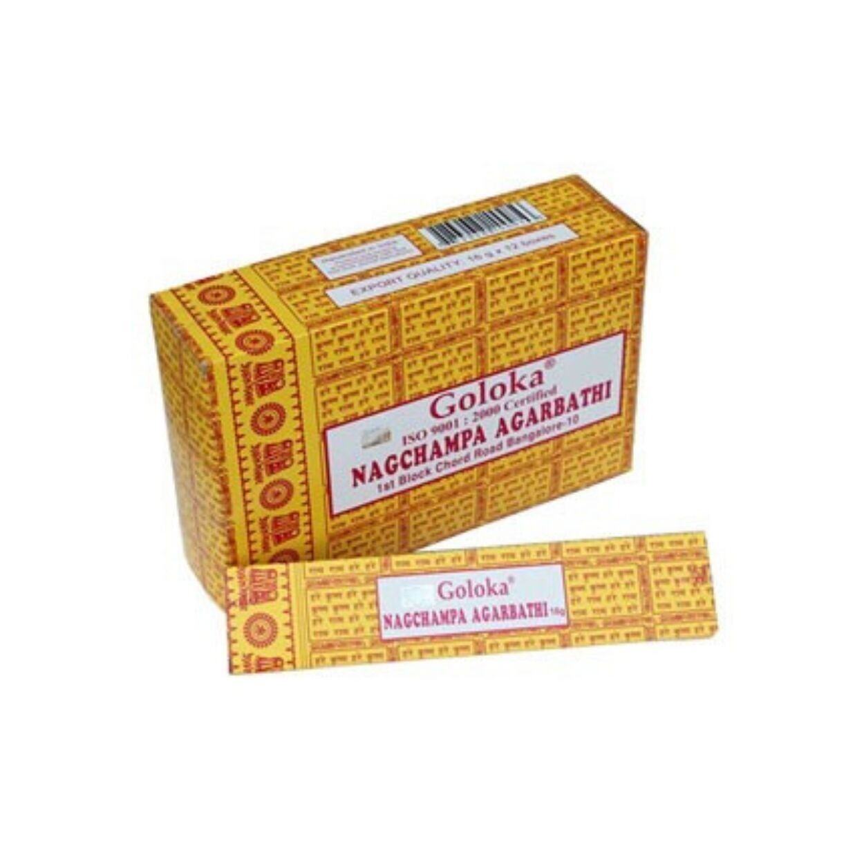 Goloka Nag Champa Incenso 16 grammi