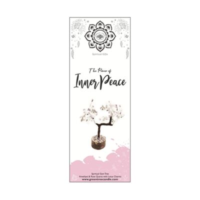 Améthyste Inner Peace Gem arbre petit