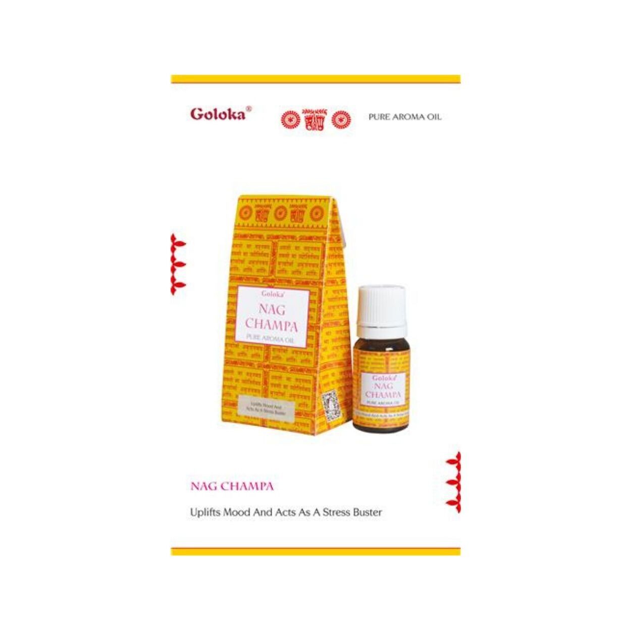 Olio profumato Goloka Goloka Nag Champa 10ml
