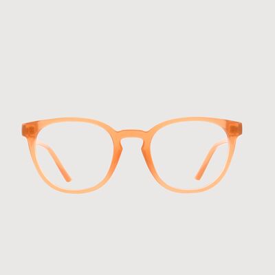 Occhiali da lettura realizzati in acetato organico - modello Tortugas Apricot