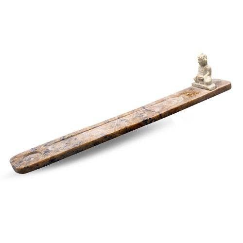 Porta incenso in pietra ollare Buddha Ski