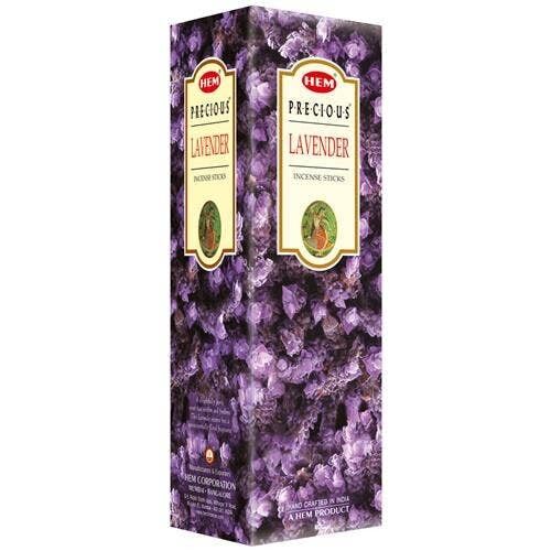 Hem Precious Lavanda Quadrato (25 x 8 Bastoncini)