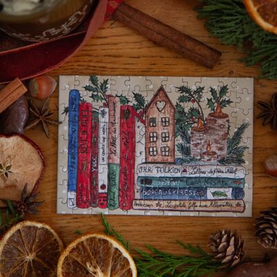 Mini libri puzzle di Natale