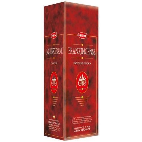 Hem Frank Incenso Quadrato (25 x 8 Bastoncini)