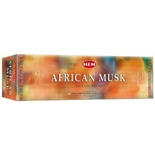 Hem African Musk Square (25 x 8 bastoncini)