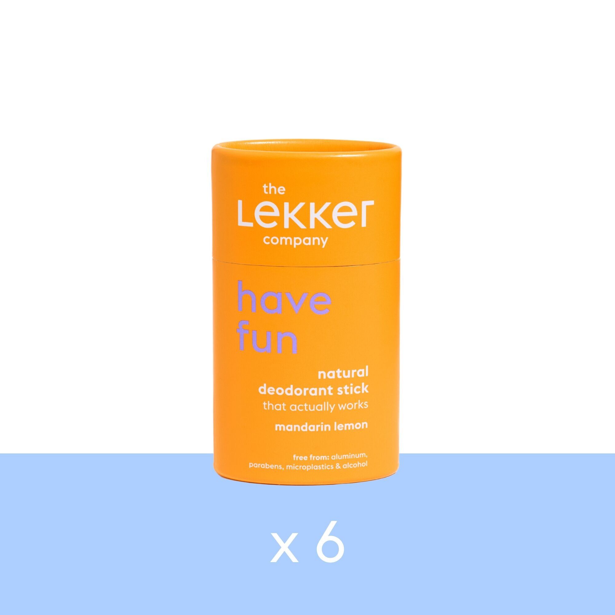 Deodorante stick buon divertimento (x6)