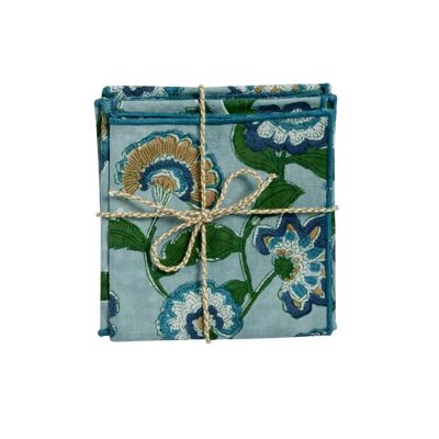 Set di 2 tovaglioli - Guapao Blu Verde