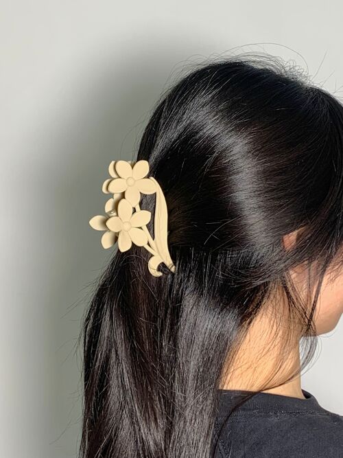 Pince à cheveux en forme de fleurs YH07