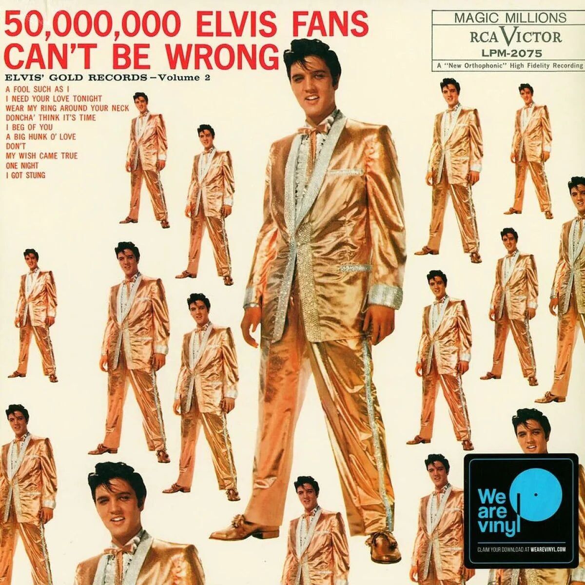 Elvis Presley LP – Elvis Gold Records Vol.2