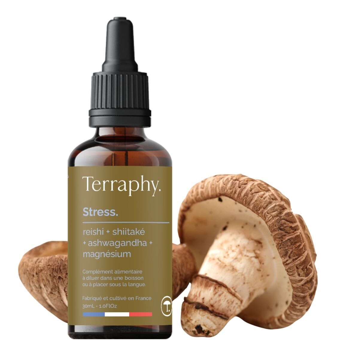 STRESS reishi, shiitake and ashwagandha