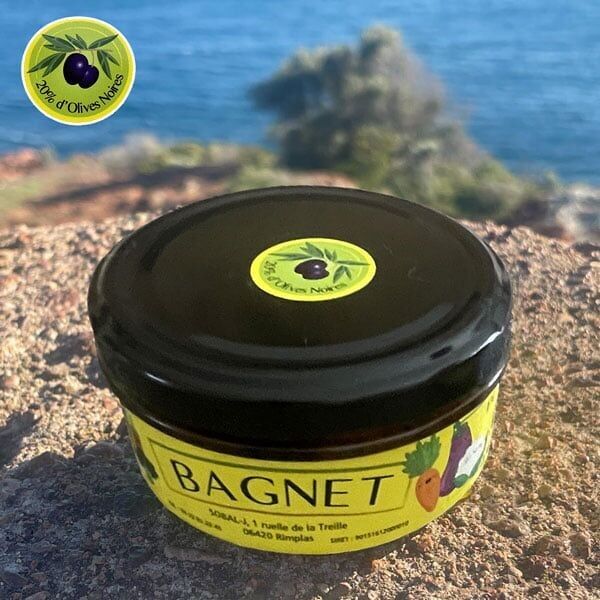 Bagnet mit schwarzen Oliven