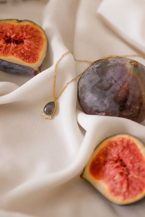 Collier esmée labradorite