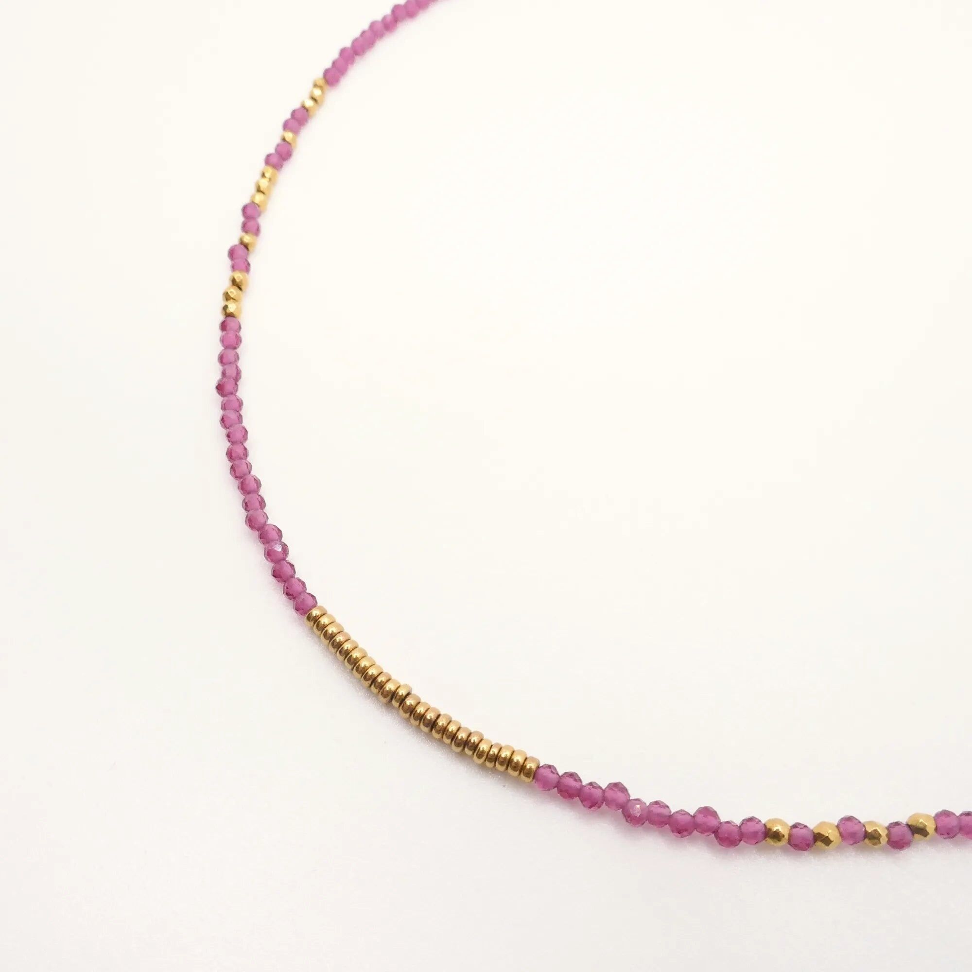 Collana Adelia fucsia