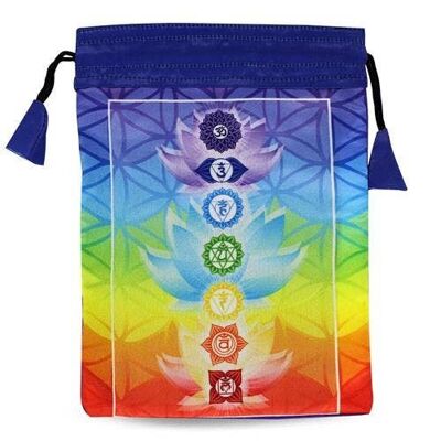 Chakras Printed Bag 15x20cm