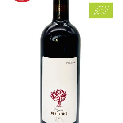 Vino Tinto - Sin Gas - 75cl- 2022 - L'Aparté -AOP Luberon, Valle del Ródano, Francia