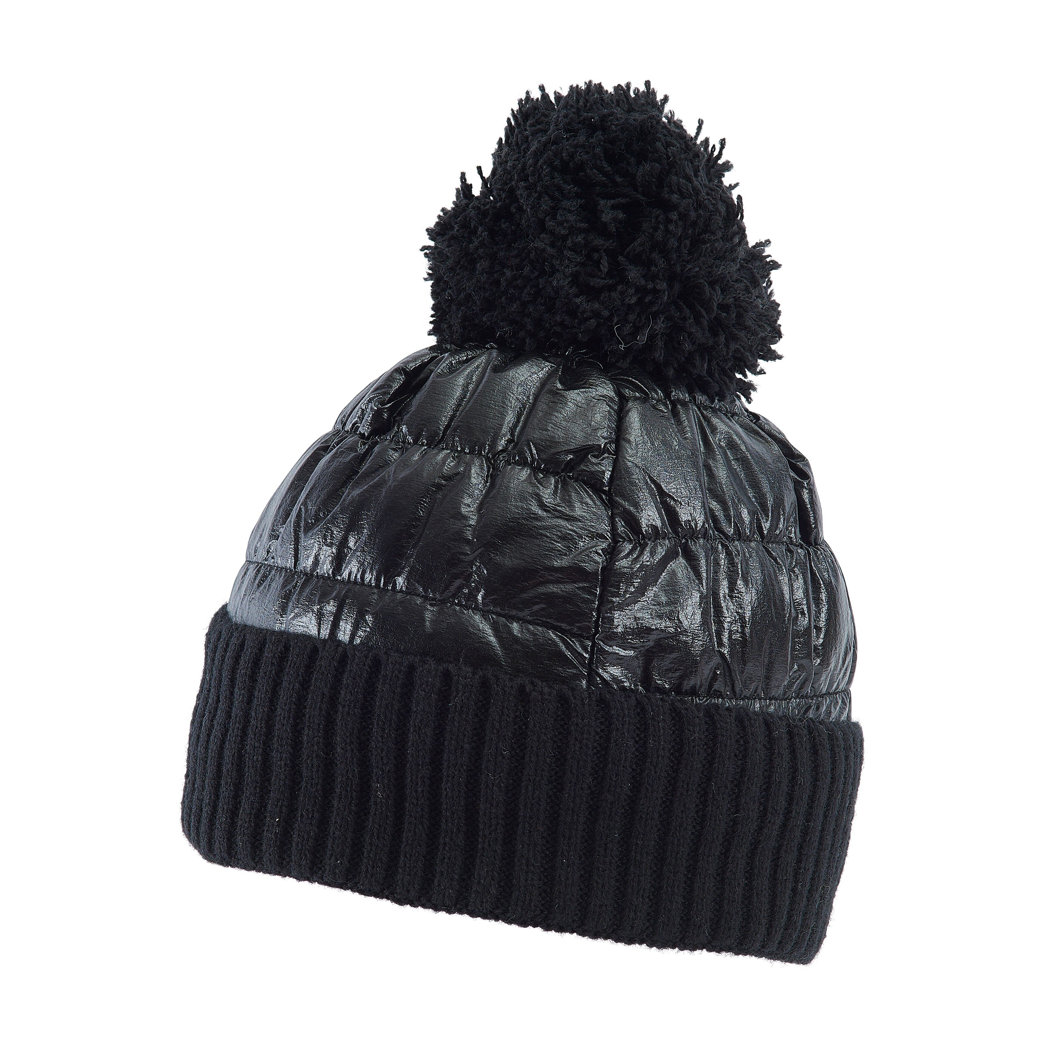 Elegante cappello con pompon