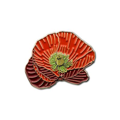Pin esmaltado "Amapola"