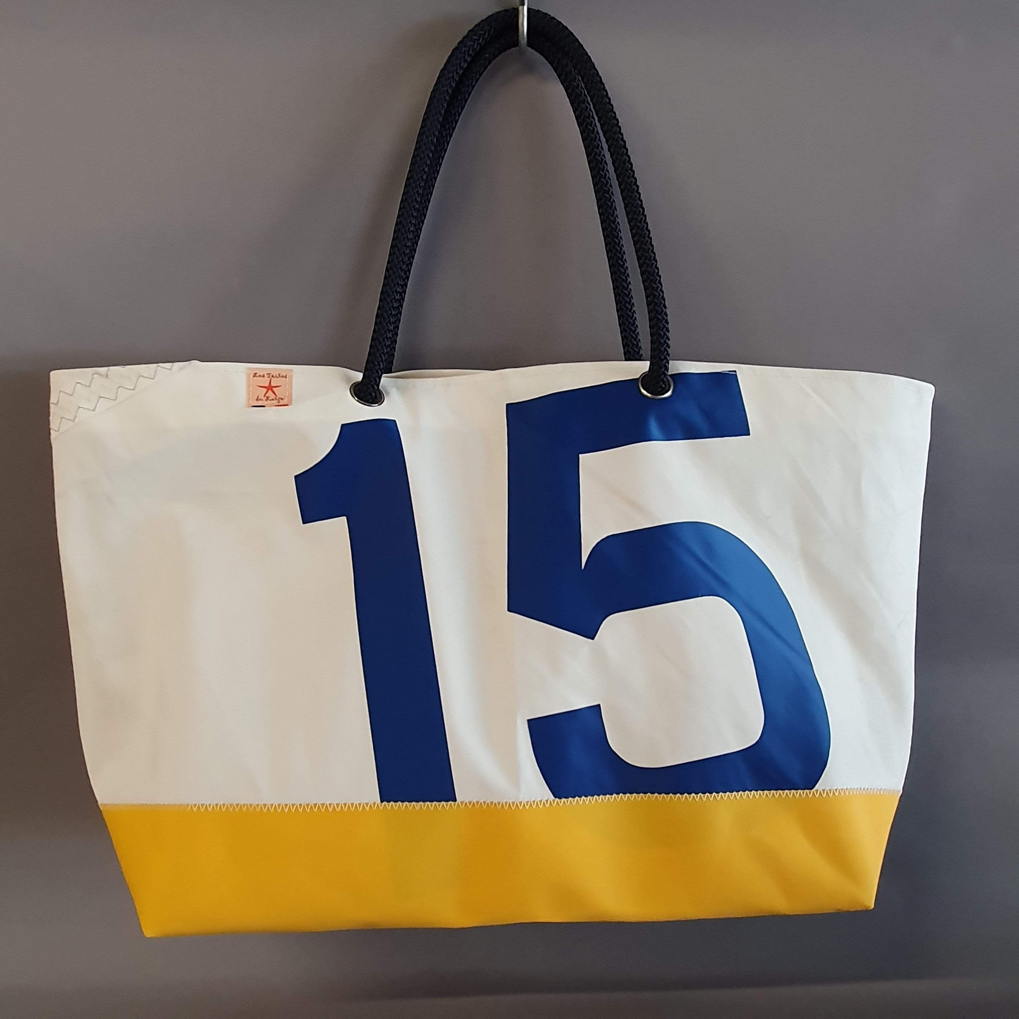 Large Yellow Tote Bag