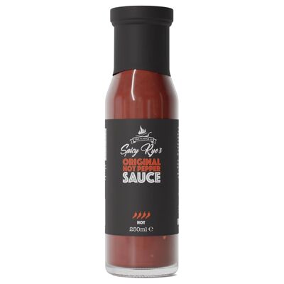 Salsa piccante originale | 250 ml | Salsa fritta | Salsa piccante originale Jerk di Nan