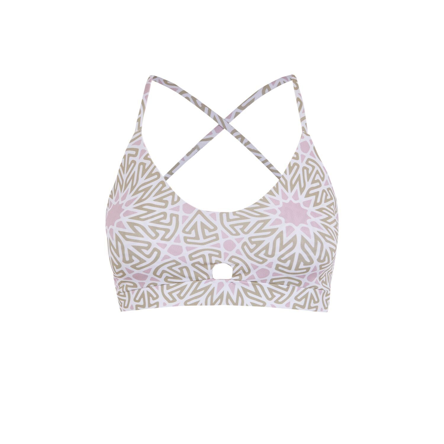 Peace Artemis Sport-BH in Weiß und Creme