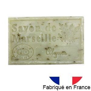Sapone di Marsiglia con olio d'oliva biologico - Profumo di alghe - 125 g