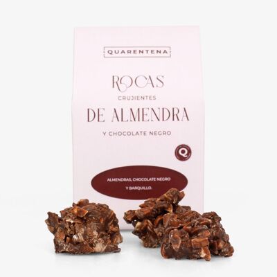 ROCHES CROUSTILLANTES AUX AMANDES ET CHOCOLAT NOIR