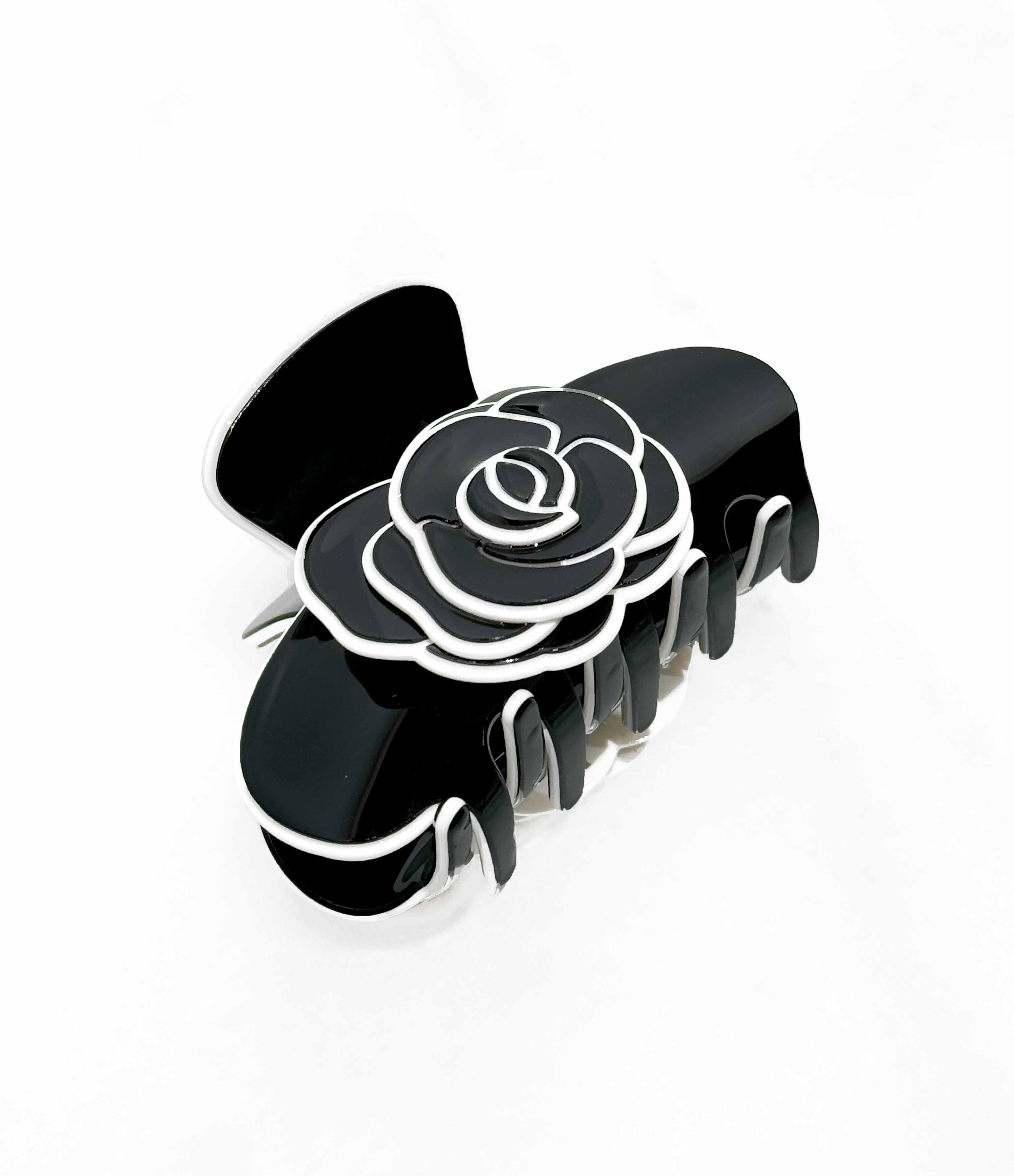 Fermaglio per capelli - Camelia - Acetato