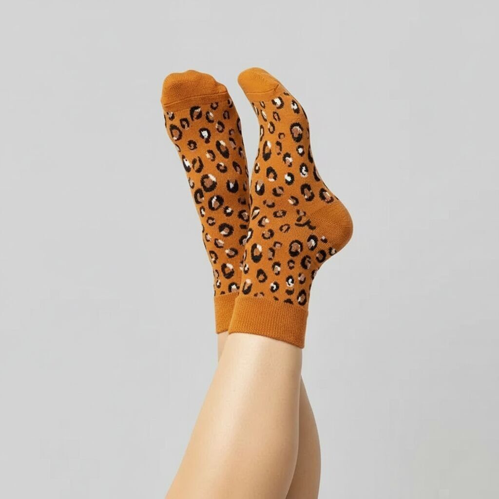 Calzini leopardati da donna I 35-41