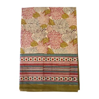 Nappe rectangle en coton imprimé "Gala"