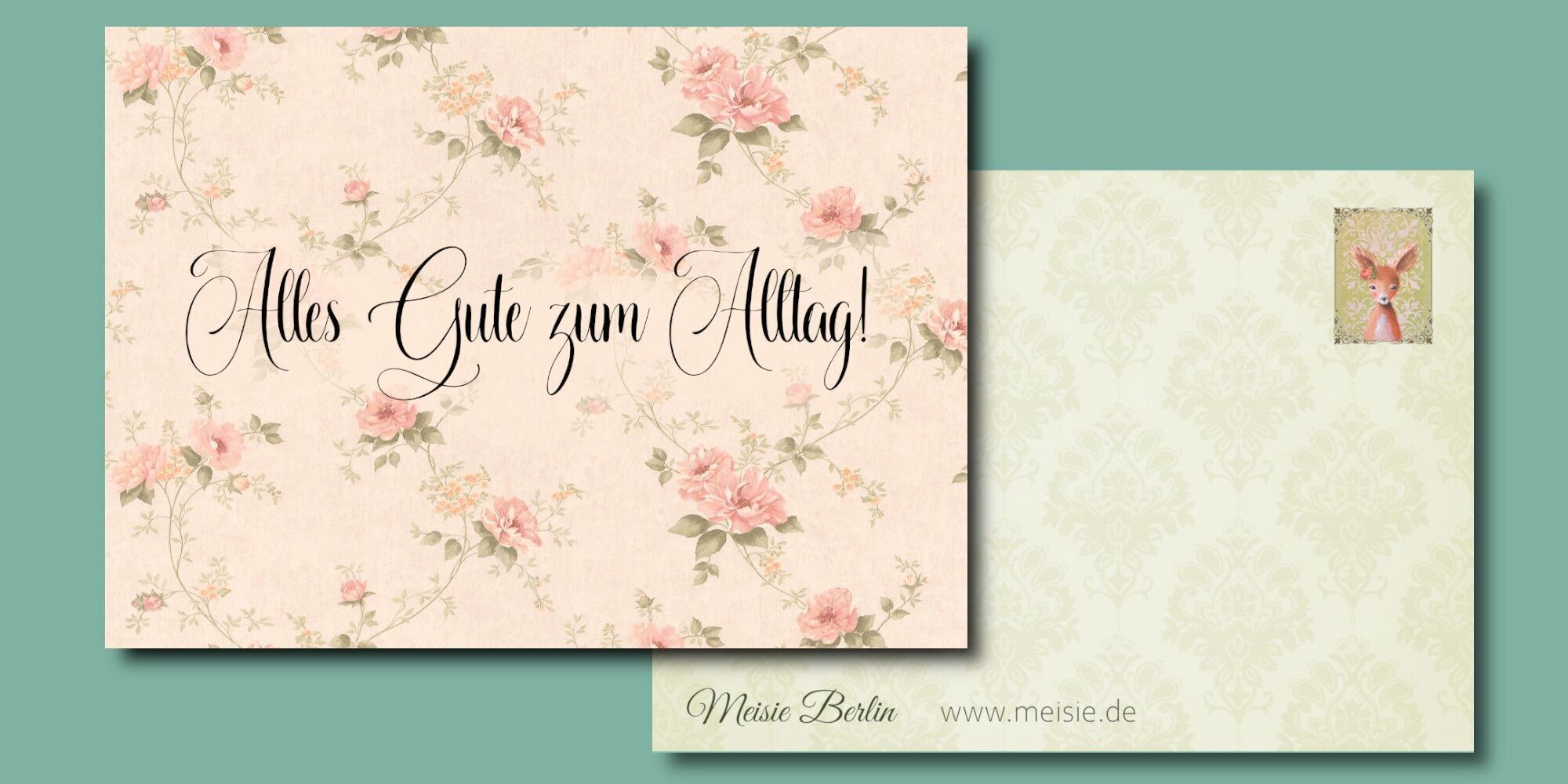 Cartolina Felice vita quotidiana