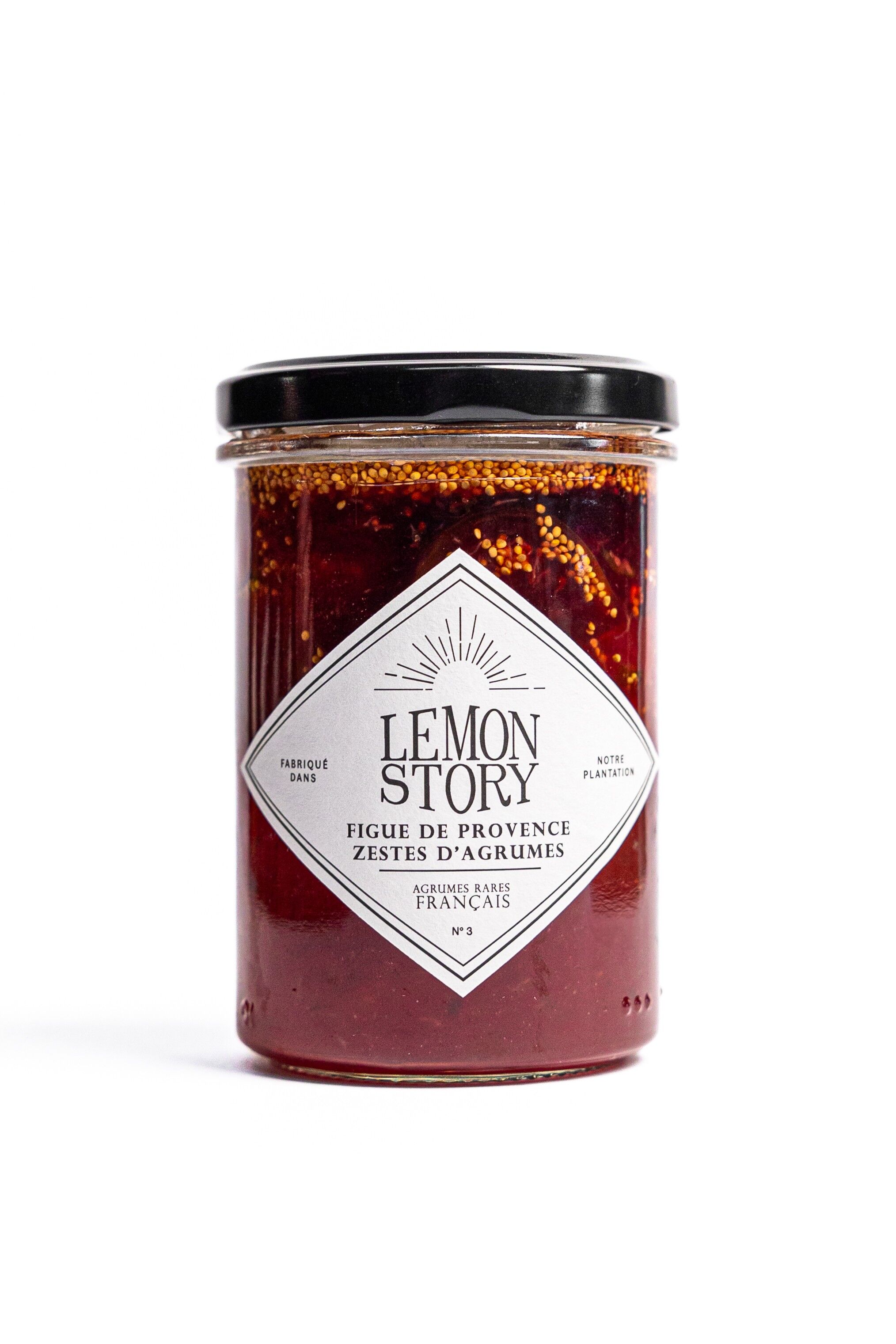 Fig and citrus zest jam